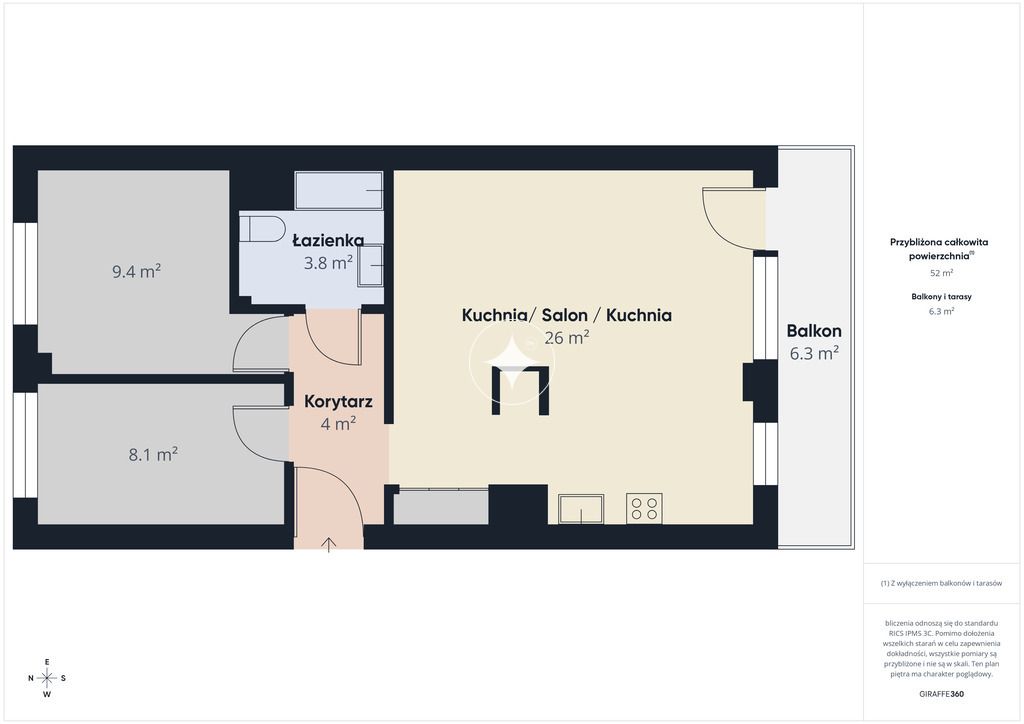 Mieszkanie 2-pokojowe Olsztyn, ul. Biskupa Tomasza Wilczyńskiego. Zdjęcie 12