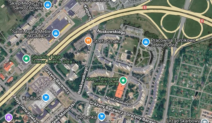 Mieszkanie 1-pokojowe Jelenia Góra Zabobrze, ul. Zygmunta Noskowskiego