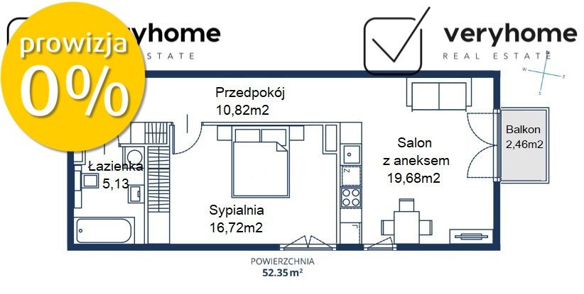 Mieszkanie 2-pokojowe Kraków Ruczaj, ul. Karola Bunscha. Zdjęcie 8