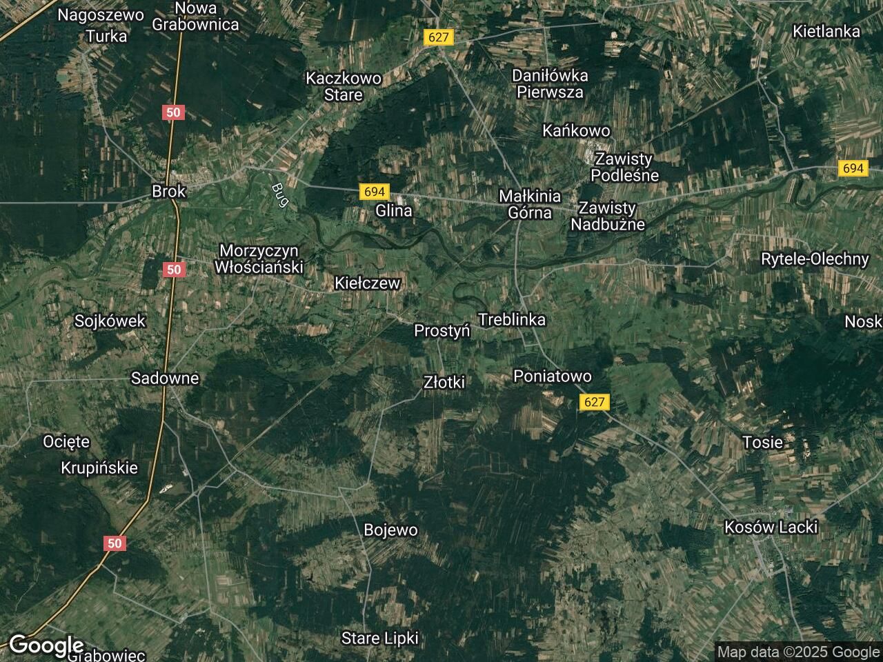 Działka leśna Prostyń