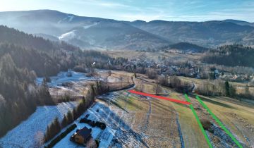 Działka inwestycyjna Korbielów, ul. Beskid