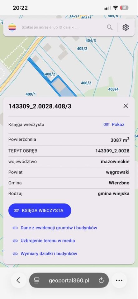 Działka siedliskowa Wierzbno. Zdjęcie 7