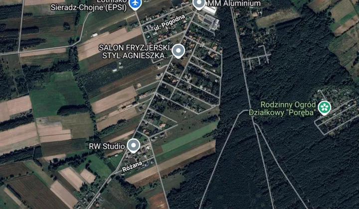 Działka budowlana Chojne, ul. Wrzosowa