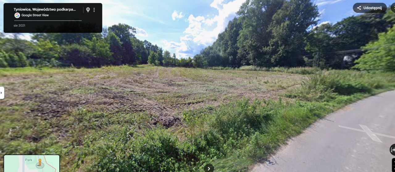 Działka budowlana Tyniowice