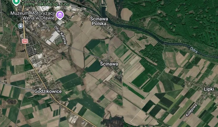 Działka budowlana Ścinawa