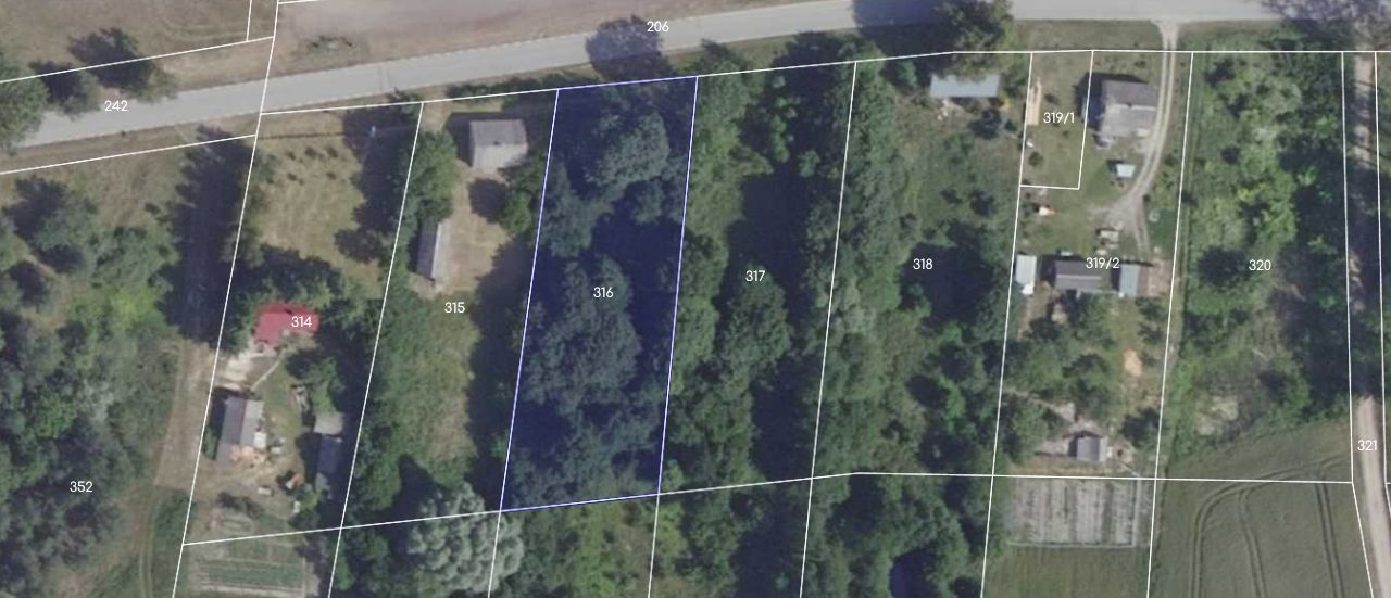 Działka budowlana Łukówek Łukówek Piękny. Zdjęcie 2