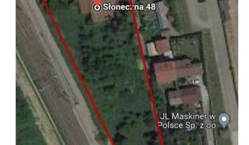 Działka inwestycyjna Stara Iwiczna, ul. Słoneczna