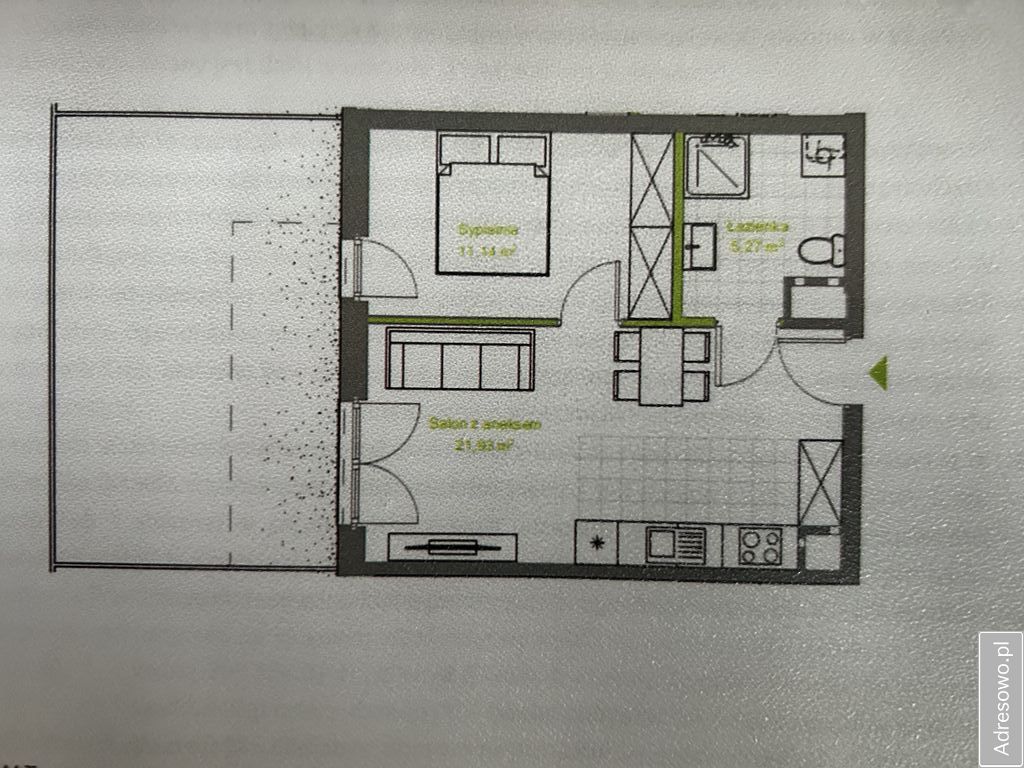 Mieszkanie 2-pokojowe Zabrze. Zdjęcie 8