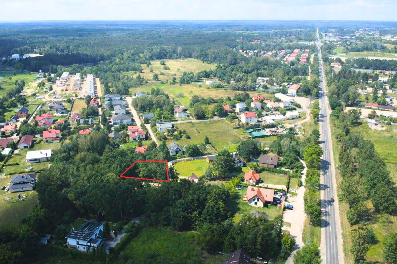 Działka budowlana Baniocha, ul. Puławska. Zdjęcie 1
