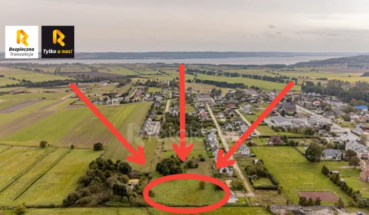 Działka budowlana Wierzchucino, ul. Kapitańska