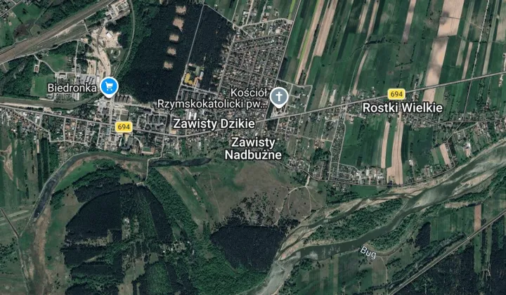 Działka rod Zawisty Nadbużne