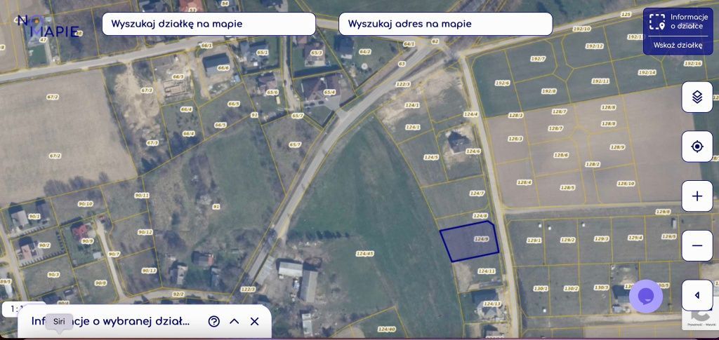 Działka budowlana Rębiska. Zdjęcie 2