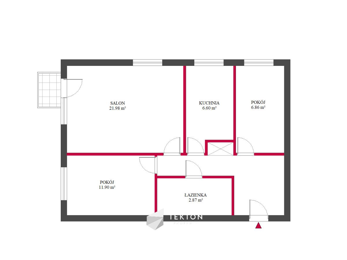 Mieszkanie 3-pokojowe Warszawa Mokotów, ul. Czerniakowska. Zdjęcie 13