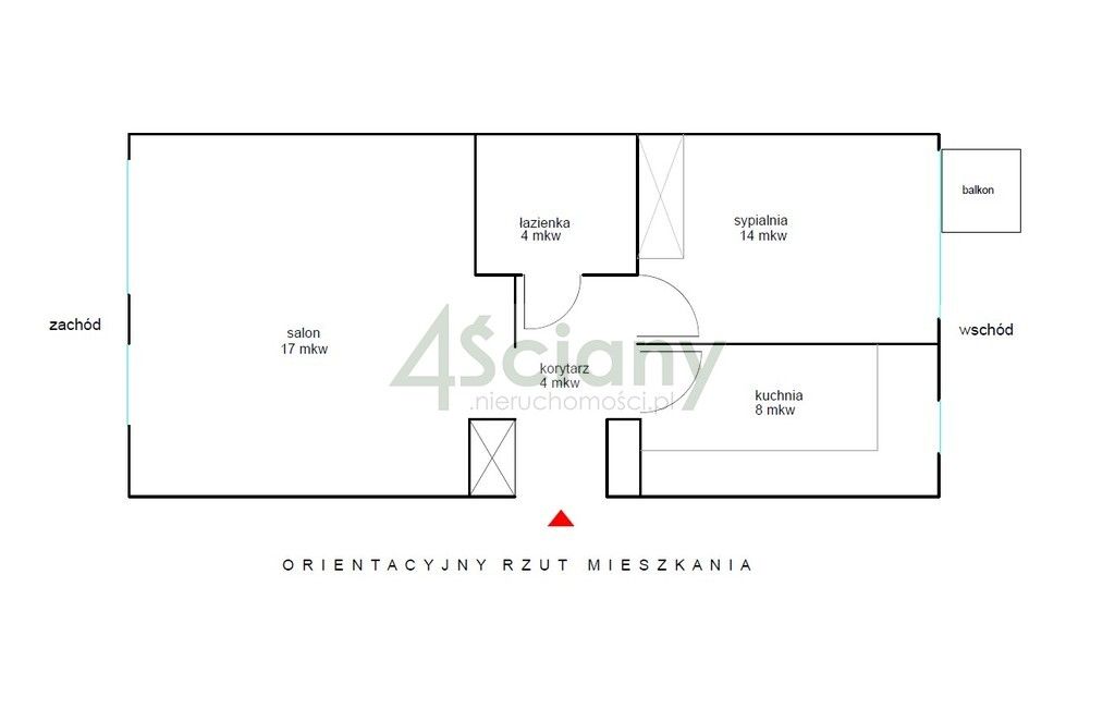 Mieszkanie 2-pokojowe Warszawa Mokotów, ul. Etiudy Rewolucyjnej. Zdjęcie 15