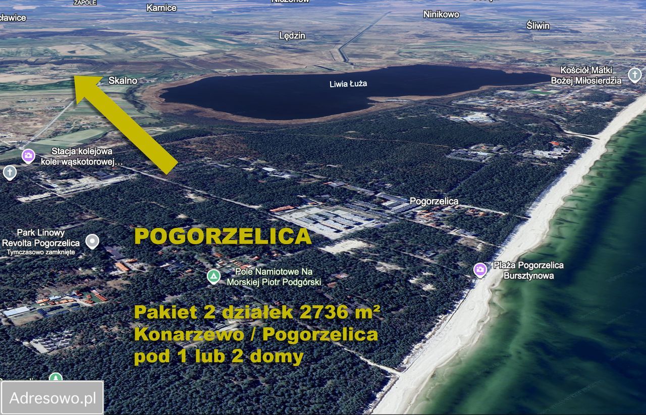 Działka inwestycyjna Konarzewo. Zdjęcie 4