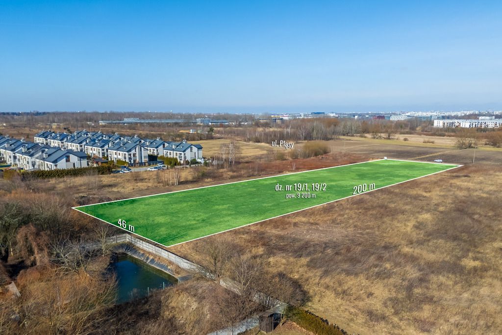 Działka inwestycyjna Warszawa Ursynów, ul. Pląsy. Zdjęcie 4