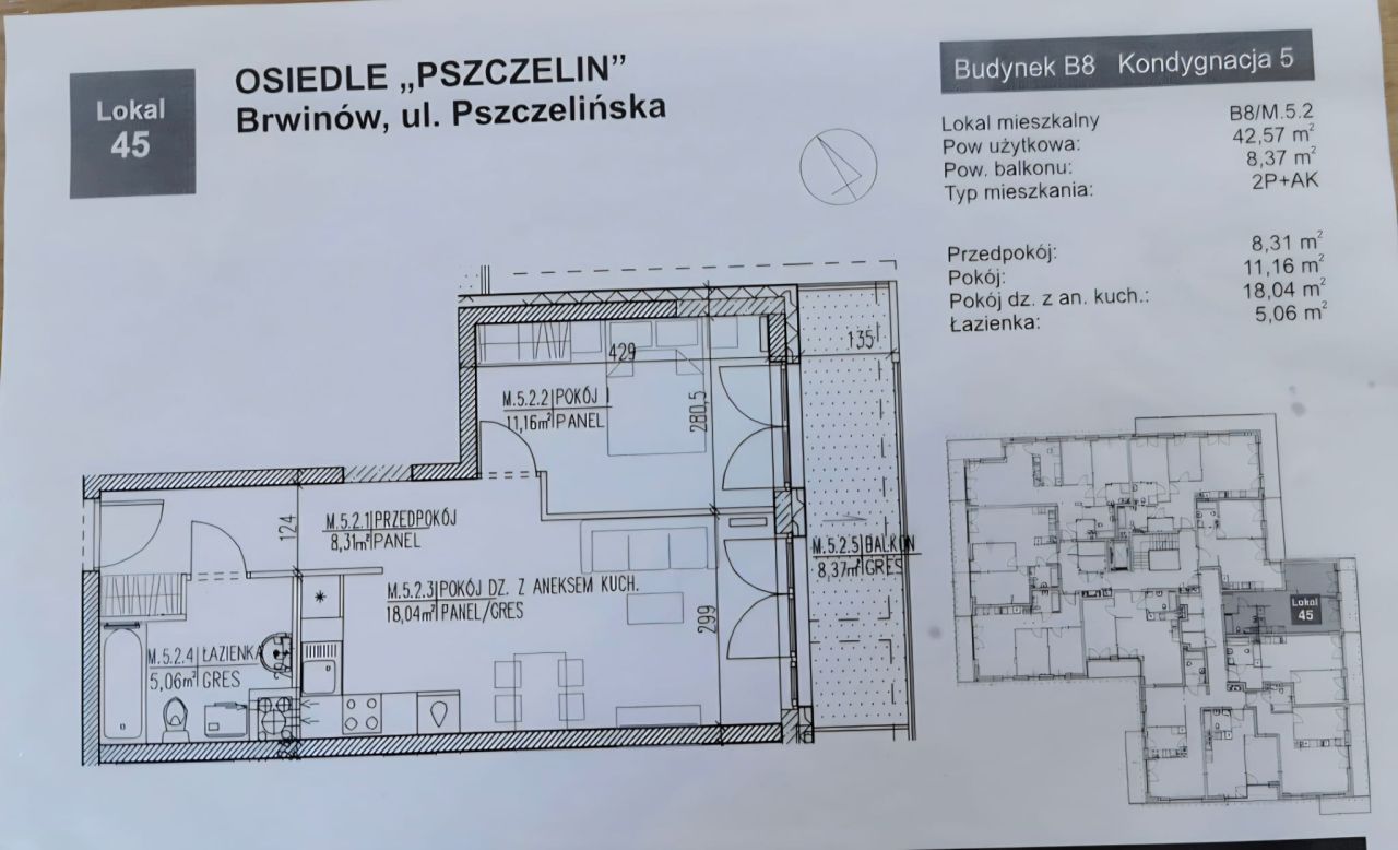 Mieszkanie 2-pokojowe Brwinów Pszczelin, ul. Pszczelińska. Zdjęcie 2