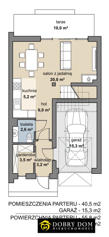 dom szeregowy, 4 pokoje Zaścianki. Zdjęcie 8