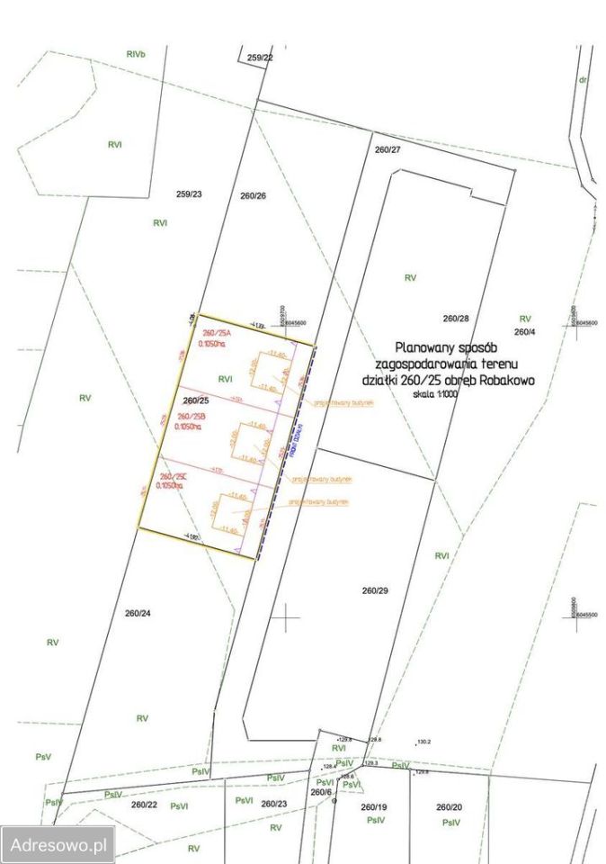 Działka budowlana Sychowo. Zdjęcie 3