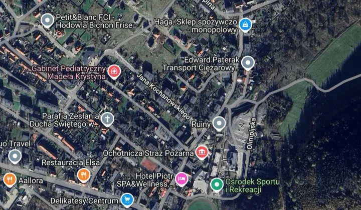 Działka budowlana Boguszów-Gorce Gorce, ul. Jana Kochanowskiego