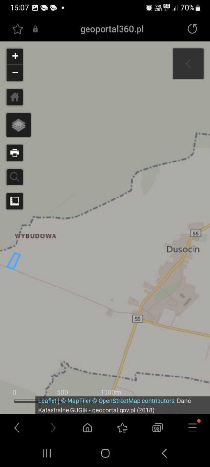 Działka rolno-budowlana Leśniewo. Zdjęcie 3