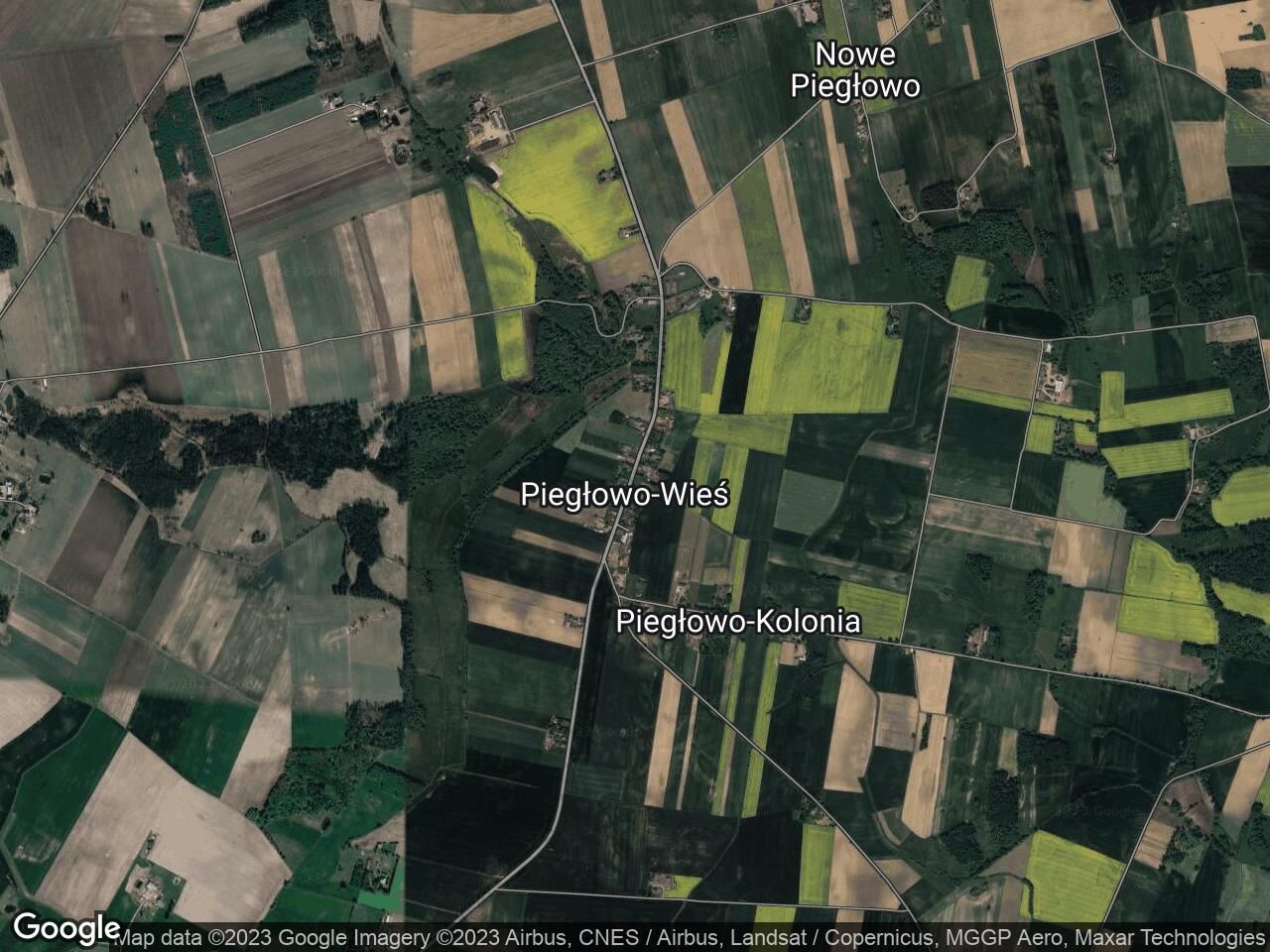 Działka rolna Piegłowo-Wieś