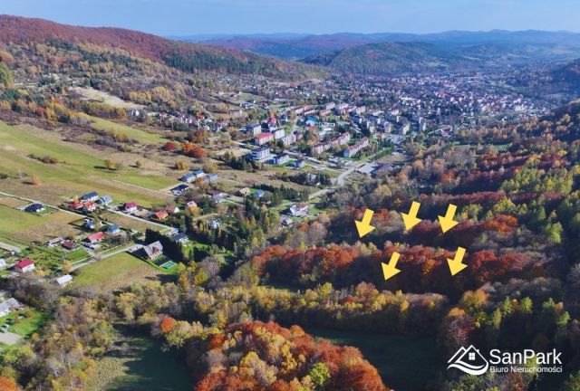 Działka budowlana Ustrzyki Dolne, ul. Strwiążyk. Zdjęcie 1
