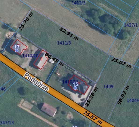 Działka budowlana Płaza, ul. Podgórze. Zdjęcie 4