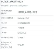 Działka budowlana Granice. Zdjęcie 1