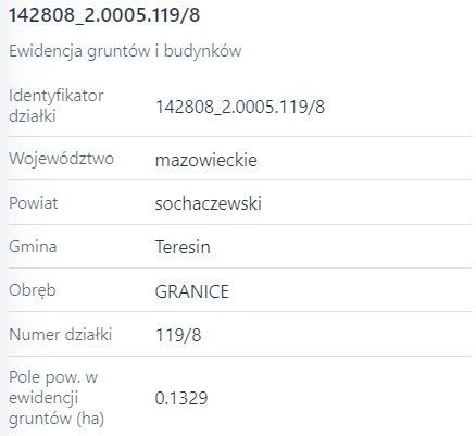 Działka budowlana Granice. Zdjęcie 2