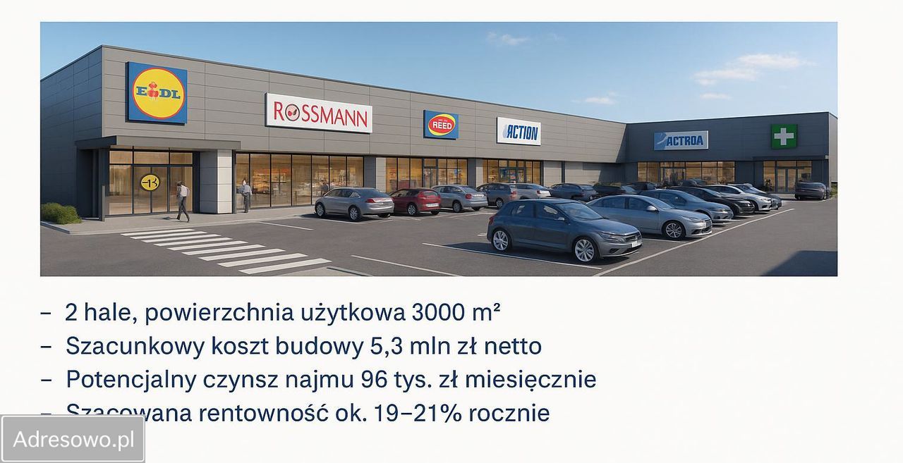 Działka inwestycyjna Częstochowa Północ, ul. Makuszyńskiego. Zdjęcie 2