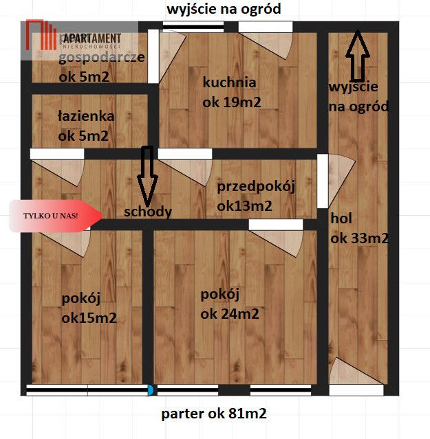 kamienica, 4 pokoje Sułów, rynek Rynek. Zdjęcie 4