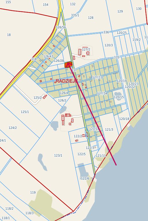 Działka rekreacyjna Radzieje. Zdjęcie 21