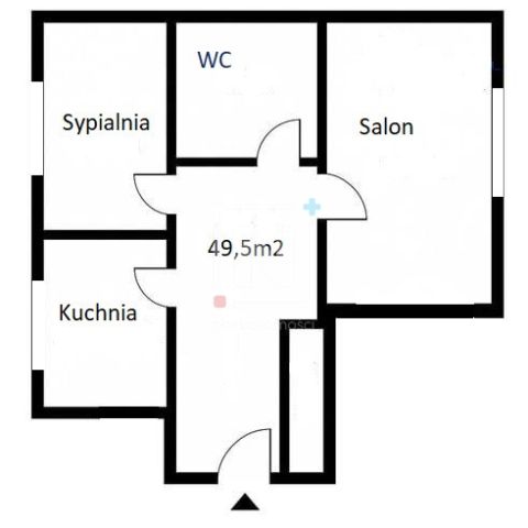 Mieszkanie 2-pokojowe Warszawa Mokotów, ul. Antoniego Edwarda Odyńca. Zdjęcie 5