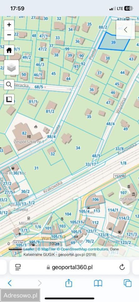 Działka budowlana Milanówek, ul. Piasta. Zdjęcie 4