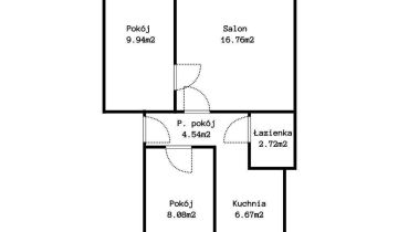 Mieszkanie 3-pokojowe Lublin Bronowice, ul. Pogodna
