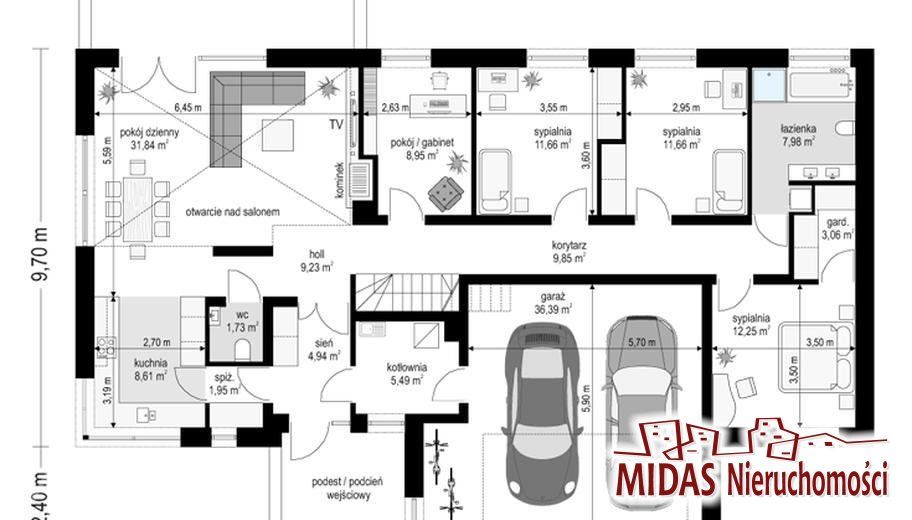 dom wolnostojący, 4 pokoje Stawki. Zdjęcie 15
