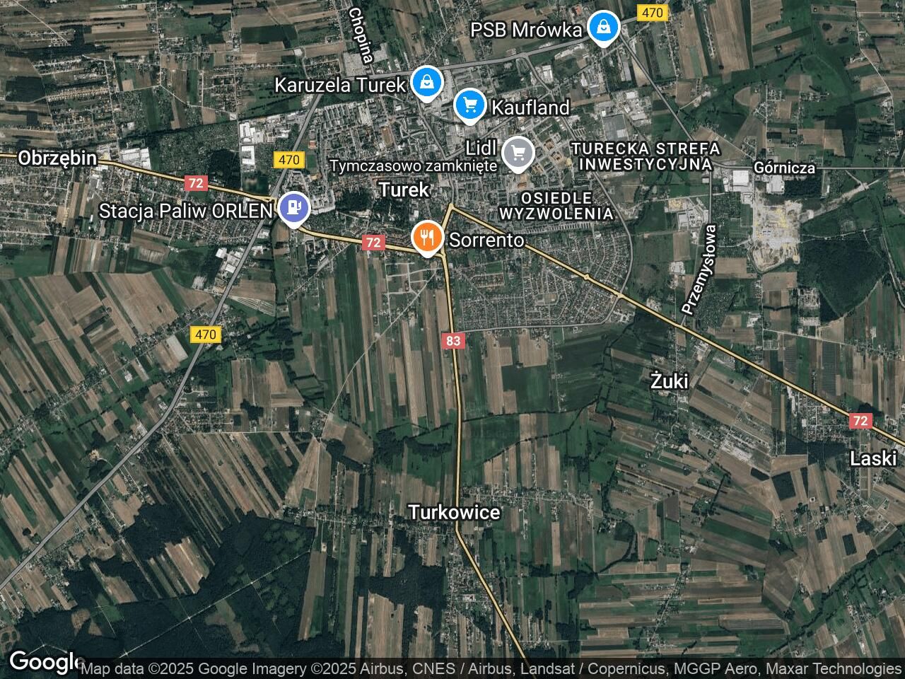 Działka budowlana Turek, ul. Dobrska Szosa