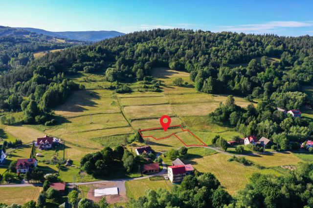 Działka rolno-budowlana Lachowice. Zdjęcie 1