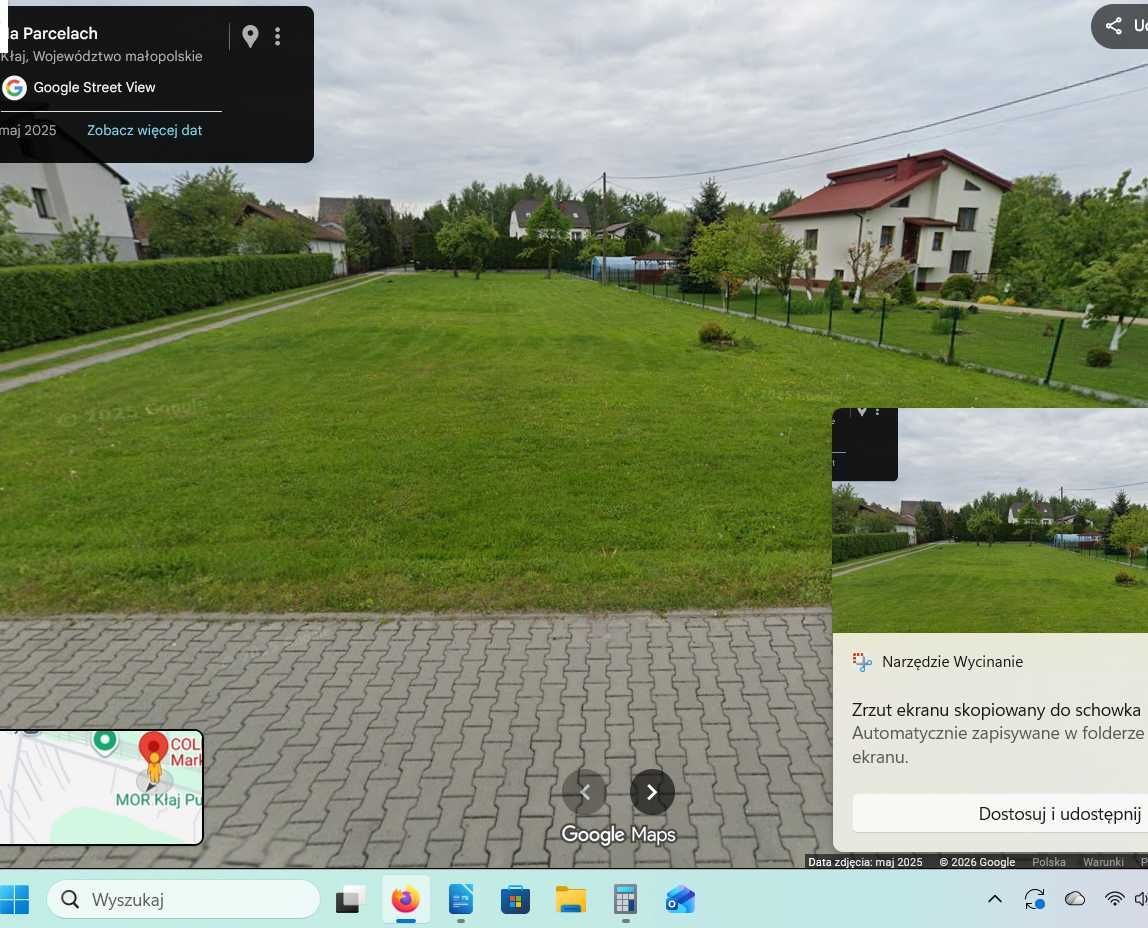 Działka budowlana Kłaj. Zdjęcie 1