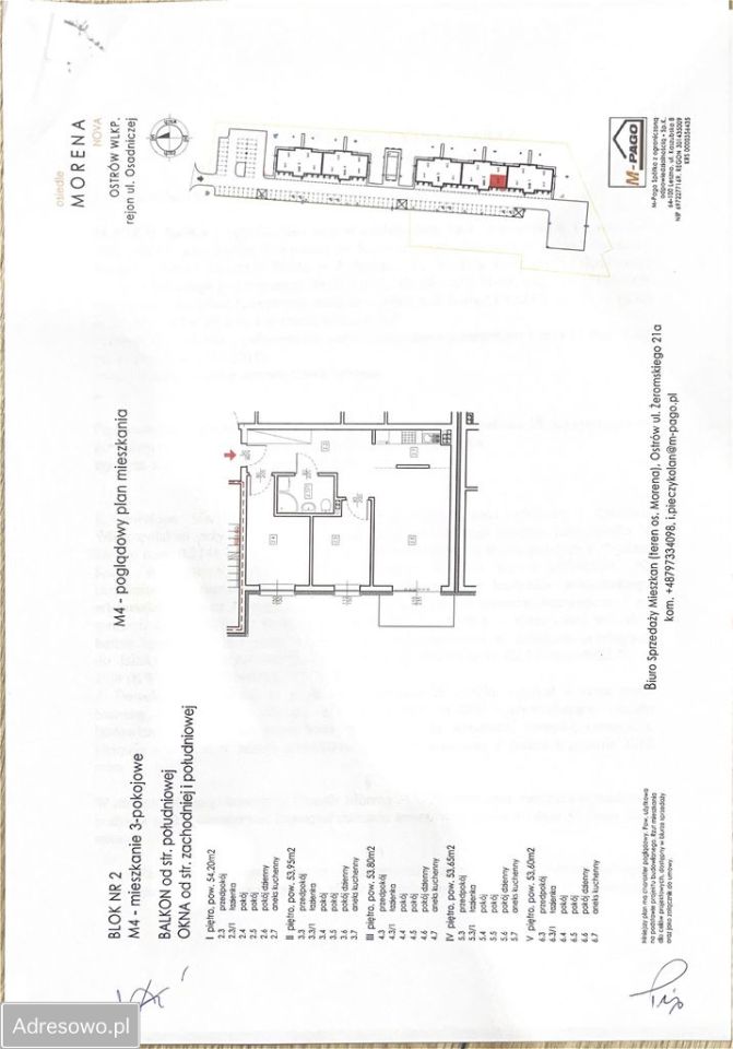 Mieszkanie 3-pokojowe Ostrów Wielkopolski, ul. Osadnicza. Zdjęcie 14