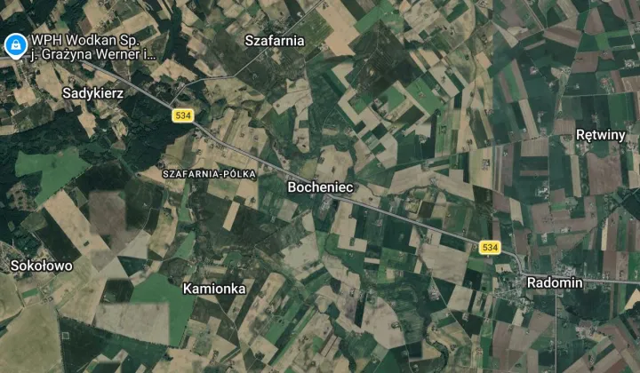 Działka rolna Bocheniec