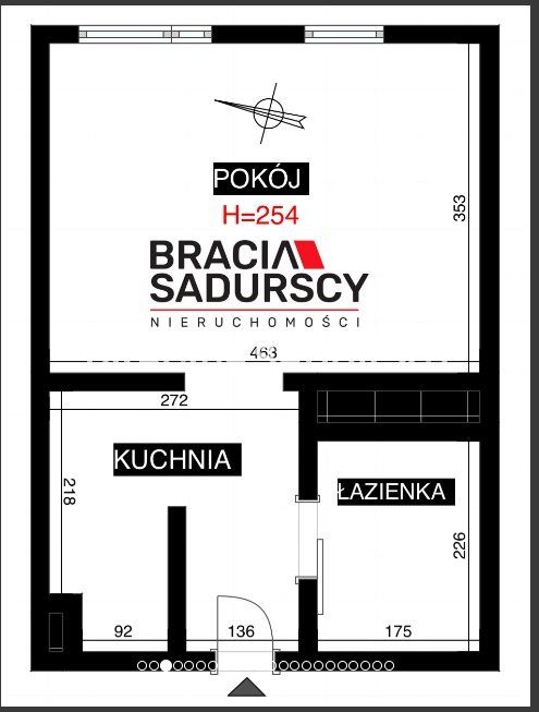 Mieszkanie 1-pokojowe Kraków Bieńczyce, os. Kombatantów. Zdjęcie 23