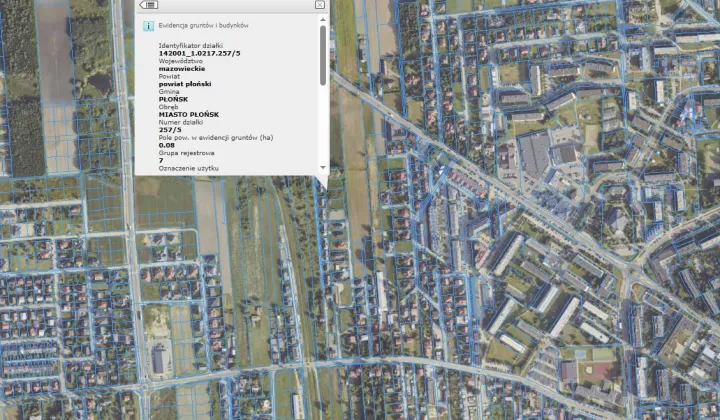 Działka budowlana Płońsk, ul. Szkolna
