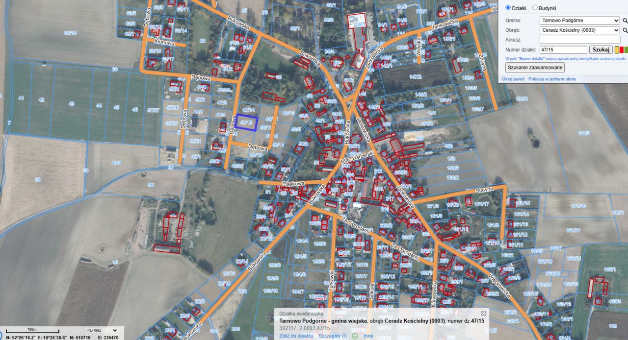 Działka budowlana Ceradz Kościelny, ul. Dębowa. Zdjęcie 8