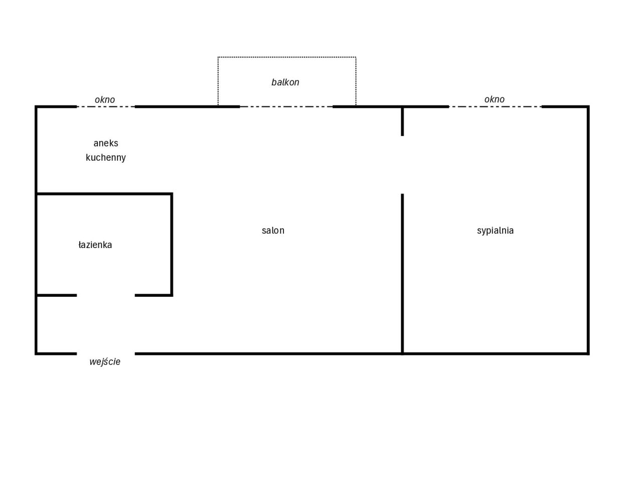 Mieszkanie 2-pokojowe Warszawa Saska Kępa, ul. Czeska. Zdjęcie 6