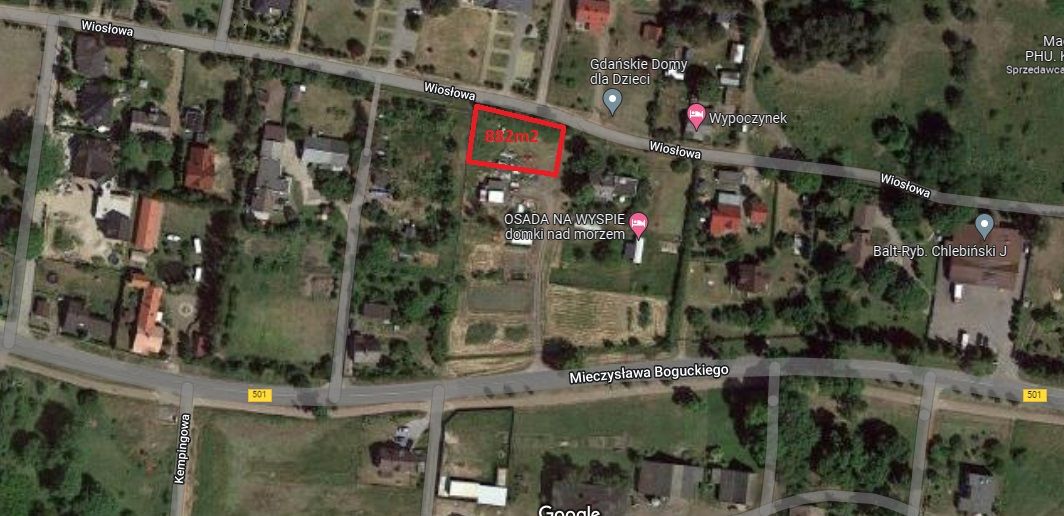 Działka budowlana Gdańsk Wyspa Sobieszewska, ul. Mieczysława Boguckiego. Zdjęcie 3