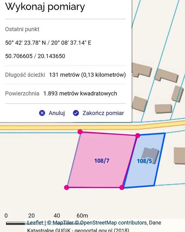 Działka budowlana Popowice. Zdjęcie 3