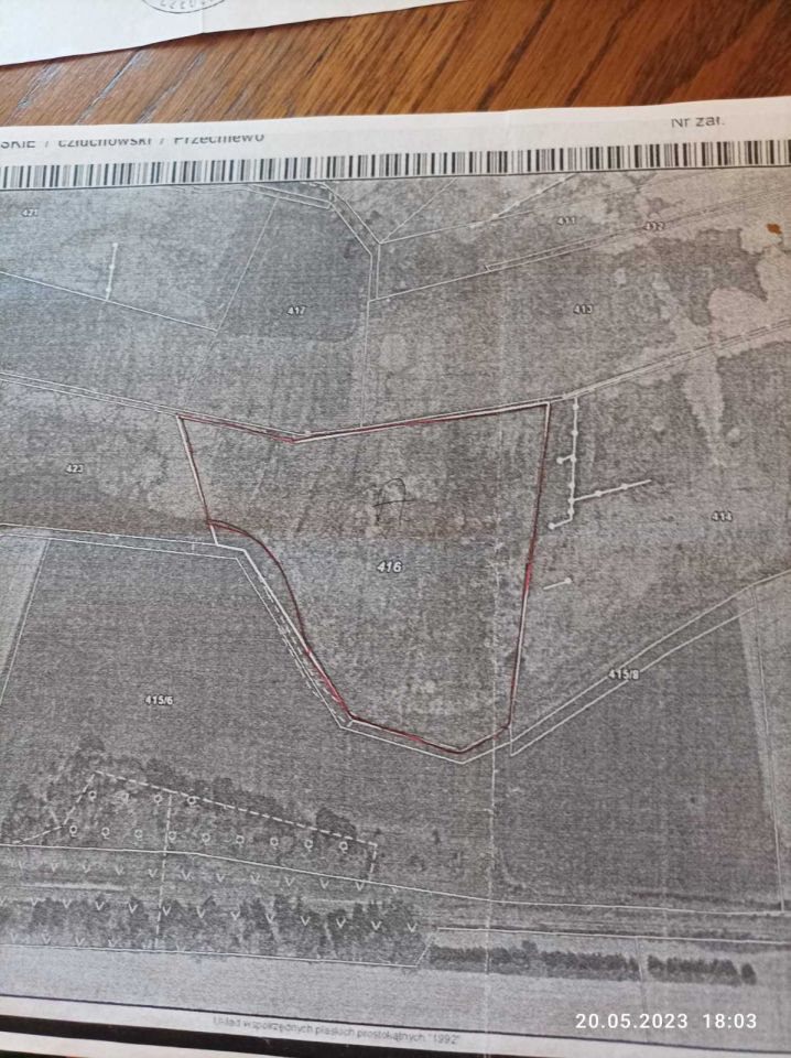 Działka rolna Sąpolno. Zdjęcie 3