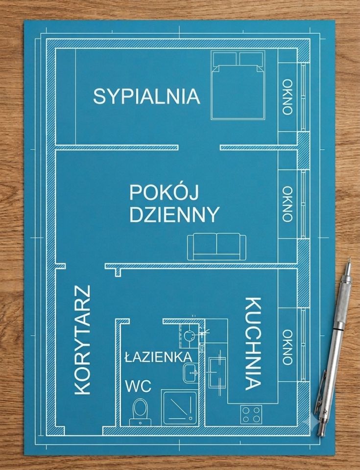 Mieszkanie 2-pokojowe Poniatowa, ul. Słoneczna. Zdjęcie 1